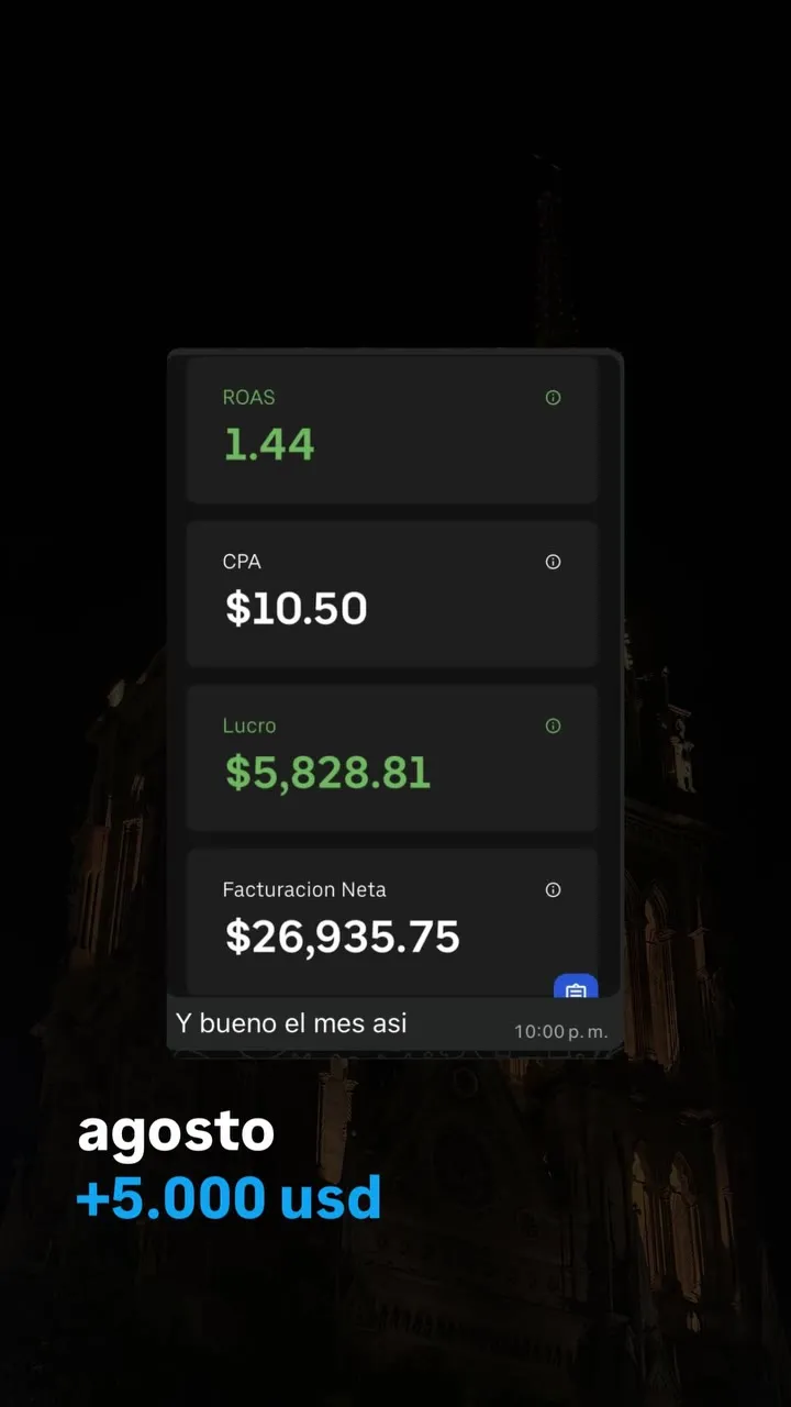 Alumno: agosto cerrado con +5.000 USD de ganancia